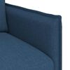 vidaXL Canap&eacute; 2 pcs Bleu 196 x 82 x 85 cm tissu