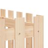 vidaXL Lit sur&eacute;lev&eacute; de jardin design de cl&ocirc;ture 200x50x70cm pin massif