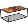 vidaXL Table basse Bois de r&eacute;cup&eacute;ration massif 100x60x40 cm