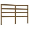 vidaXL T&ecirc;te de lit Marron miel 166x4x100 cm Bois massif de pin