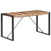 vidaXL Table &agrave; manger 140x70x75 cm bois massif