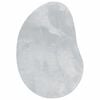 vidaXL Tapis HUARTE Gris 160 x 230 cm Polyester