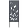 vidaXL &Eacute;cran de confidentialit&eacute; de jardin Anthracite 50 x 140 cm