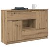vidaXL Buffet Ch&ecirc;ne artisanal 100 x 30 x 65,6 Bois d'ing&eacute;nierie