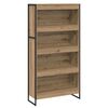 vidaXL Biblioth&egrave;que 80 x 30 x 155 cm Bois d'ing&eacute;nierie Ch&ecirc;ne artisan