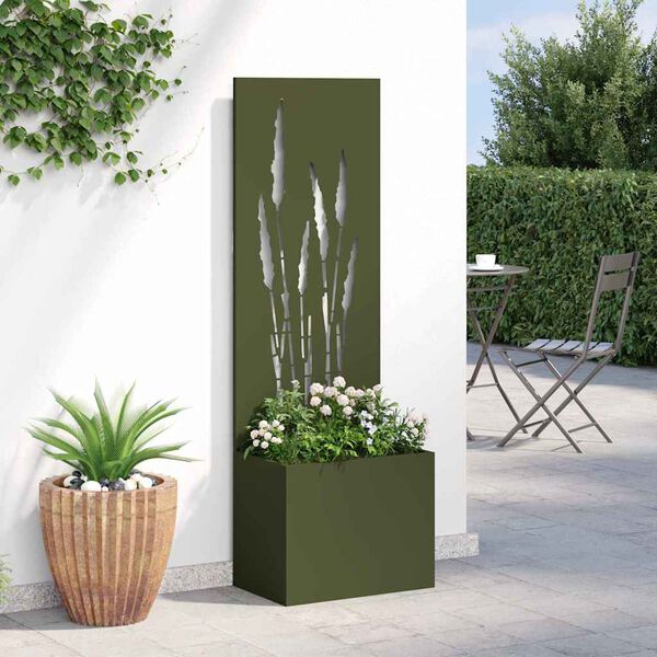 vidaXL Écran de confidentialité de jardin Vert olive 50 x 140 cm