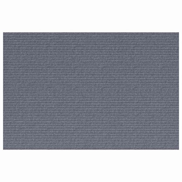 vidaXL Tapis Couloir Gris clair 100 x 150 cm tissu