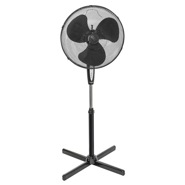 Bestron Ventilateur sur pied avec t&eacute;l&eacute;commande 45 cm 45 W Noir ASV45ZR