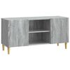 vidaXL Meuble TV Sonoma gris 102 x 34,5 x 50 cm Bois d'ing&eacute;nierie