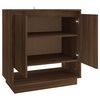 vidaXL Buffet Chêne marron 70x41x75 cm Bois d'ingénierie