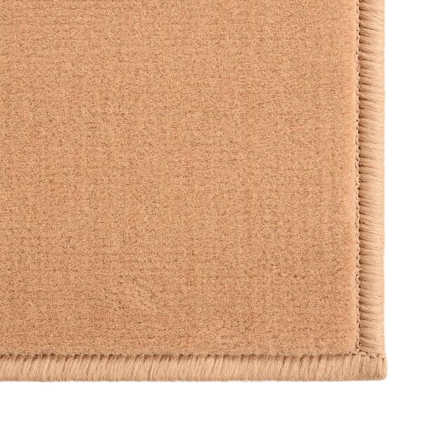 vidaXL Tapis BCF Beige 100x350 cm