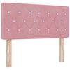 vidaXL T&ecirc;te de lit Rose 100 cm Velours