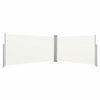 vidaXL Auvent lat&eacute;ral r&eacute;tractable 160x600 cm Cr&egrave;me