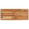 vidaXL Table de bar 180x70x107 cm bois massif d'acacia et fer
