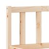 vidaXL Cadre de lit extra long sans matelas 160x220 cm bois massif pin