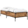 vidaXL Cadre de lit Bois ancien 80 x 200 cm Bois d'ing&eacute;nierie