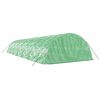 vidaXL Serre avec cadre en acier vert 70 m&sup2; 14x5x2,3 m