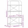 vidaXL &Eacute;tag&egrave;re Gris Sonoma 80 x 30 x 146 cm Bois d'ing&eacute;nierie
