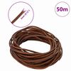 vidaXL Corde en Cuir Marron Clair &Oslash;3 mm x 50 m Cuir
