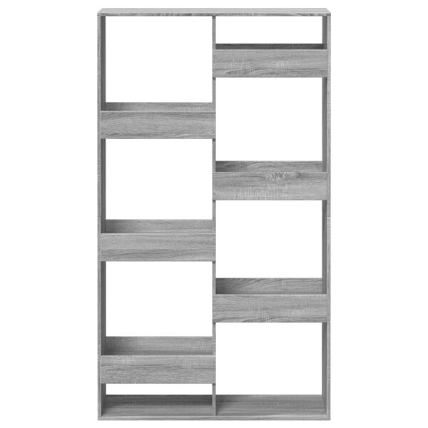 vidaXL Cloison de s&eacute;paration sonoma gris 100x33x175 cm bois ing&eacute;nierie