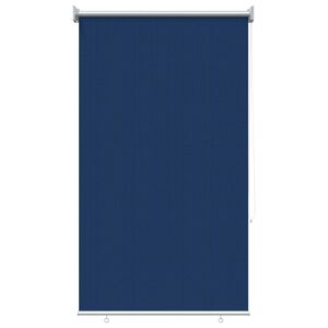 vidaXL Store enrouleur ext&eacute;rieur &agrave; 90% de blocage UV Bleu 80 x 140 cm