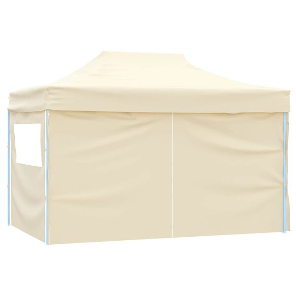 vidaXL Tente de f&ecirc;te Cr&egrave;me 280 x 410 x 315 cm Tissu Oxford