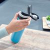 Leifheit Bouteille thermos Flip 600 ml Bleu marine