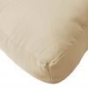 vidaXL Coussin de palette beige tissu oxford