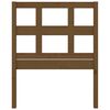 vidaXL Tête de lit Marron miel 80,5x4x100 cm Bois massif de pin