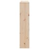 vidaXL T&ecirc;te de lit avec rangement 160 cm bois massif de pin