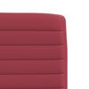 vidaXL Chaises &agrave; manger lot de 2 rouge bordeaux similicuir