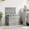 vidaXL Bo&icirc;te de rangement sonoma gris 60x42x46 cm bois d'ing&eacute;nierie