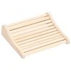 vidaXL Appui-t&ecirc;te de sauna Bois massif de pin
