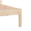 vidaXL Cadre de lit sans matelas bois de pin massif 140x190 cm