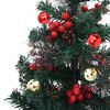 vidaXL Sapins de No&euml;l artificiels d'all&eacute;e 2 pcs 76 cm PVC