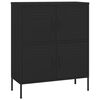 vidaXL Armoire de rangement Noir 80x35x101,5 cm Acier