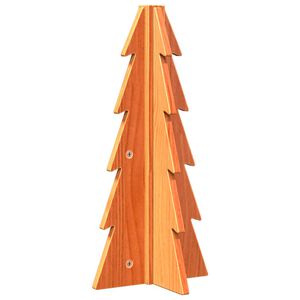 vidaXL Arbre de No&euml;l en bois pour d&eacute;coration 49 cm bois de pin massif