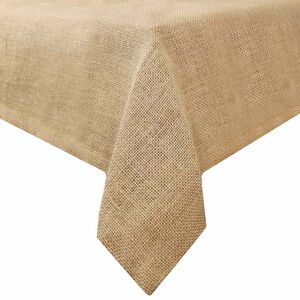 vidaXL Nappe en jute Naturel 180 x 180 cm 100 % jute Tossa