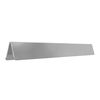 vidaXL Bordure de Pelouse 4 pcs Argent 450 x 0,05 x 15 cm