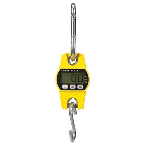 Perel Balance &agrave; grue num&eacute;rique robuste 300 kg Jaune