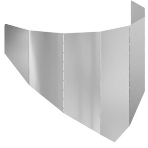 vidaXL Bordure de Pelouse 100 x 45 cm Acier Argent&eacute;