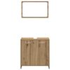 vidaXL Ensemble de meubles salle de bain 3 pcs bois d'ingénierie