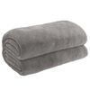 vidaXL Couverture lest&eacute;e avec housse Gris 120x180 cm 5 kg Tissu