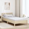 vidaXL Matelas Blanc 120 x 200 cm Tissu jacquard