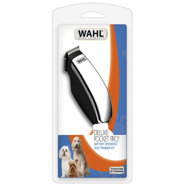 Wahl Tondeuse &agrave; poils d'animaux 7 pcs Deluxe Pocket Pro 09962-2016