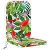 vidaXL Coussin de transat ensoleill&eacute; 100 % polyester Multicolore