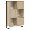 vidaXL Biblioth&egrave;que Ch&ecirc;ne Sonoma 68 x 30 x 108 cm Bois d'ing&eacute;nierie