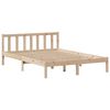 vidaXL Lit biblioth&egrave;que sans matelas 140x200 cm bois massif de pin