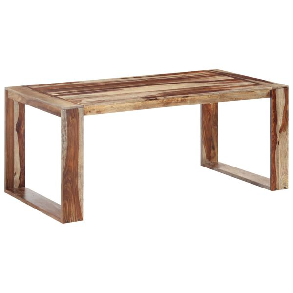 vidaXL Table &agrave; manger 180x90x76 cm Bois massif