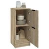 vidaXL Buffet Chêne sonoma 30x30x70 cm Bois d'ingénierie